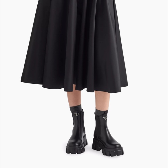 PRADA Monolith leather booties - Picture 15 of 15